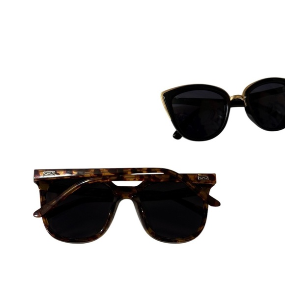 Two IVEARNE PRO sunglasses without any scratches brown and black chic and fun main image 6